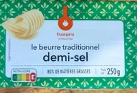 Le beurre traditionnel demi-sel