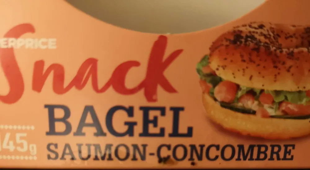 Bagel saumon-concombre