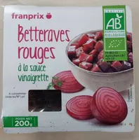 Betteraves rouges à la sauce vinaigrette