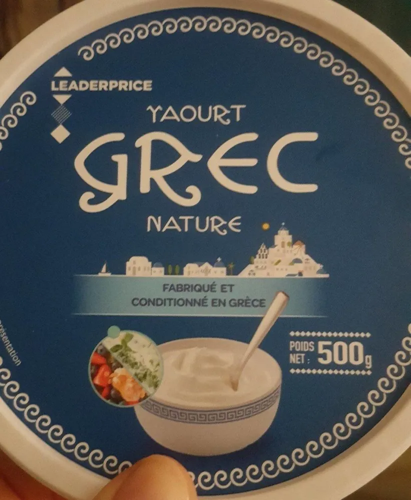 Yaourt grec nature