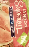 Jambon supérieur bio découéné dégraissé