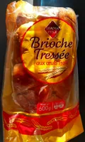 Brioche tressée aux œufs frais