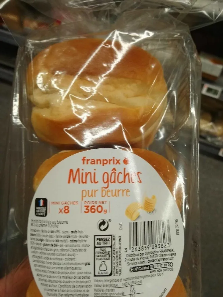 Mini gâches pur beurre