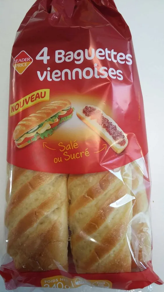 Baguettes viennoises