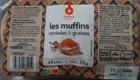 Muffins céréales et graines
