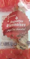 Baguettes viennoises aux pépites chocolat