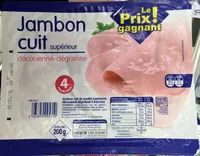 Jambon cuit supérieur découenné dégraissé