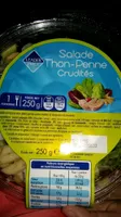 Salade thon pâtes crudités