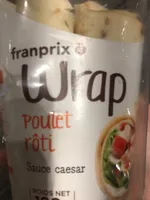 Wrap poulet rôti sauce caesar