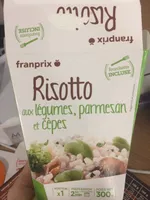 Risotto aux légumes, cèpes et parmesan