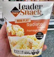 Radiatori poulet fromage fondu
