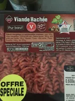 Viande hachée pur boeuf 20% mat. Gr.