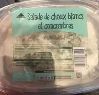 Salade de choux blancs et concombre