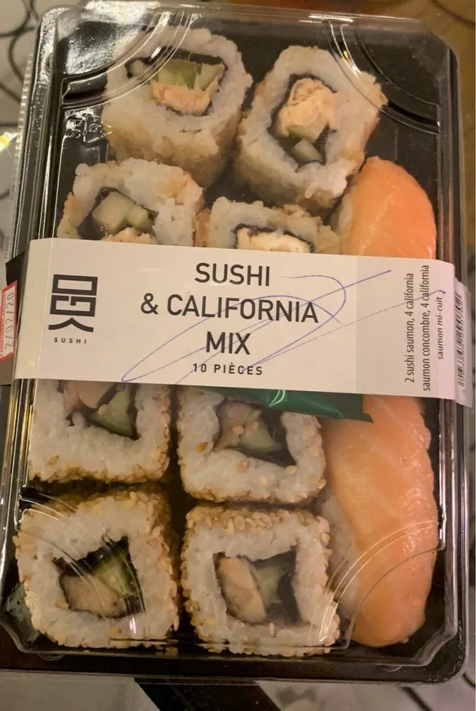 sushi california mix