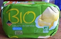 Beurre de baratte doux Bio (82 % MG)