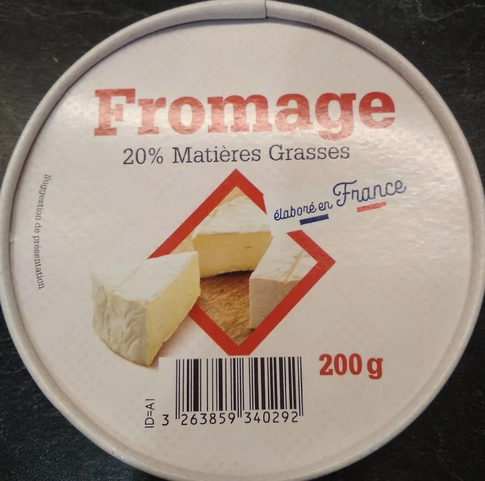 Fromage type camembert