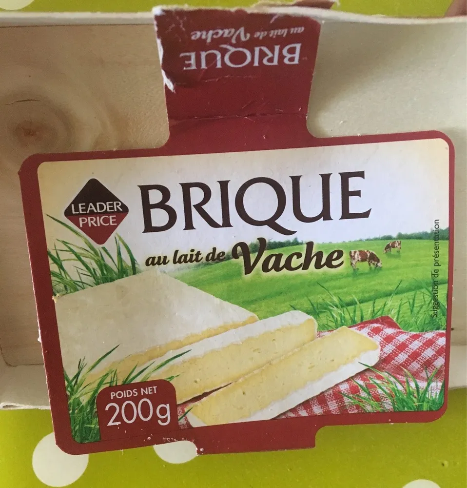 Brique au lait de vache