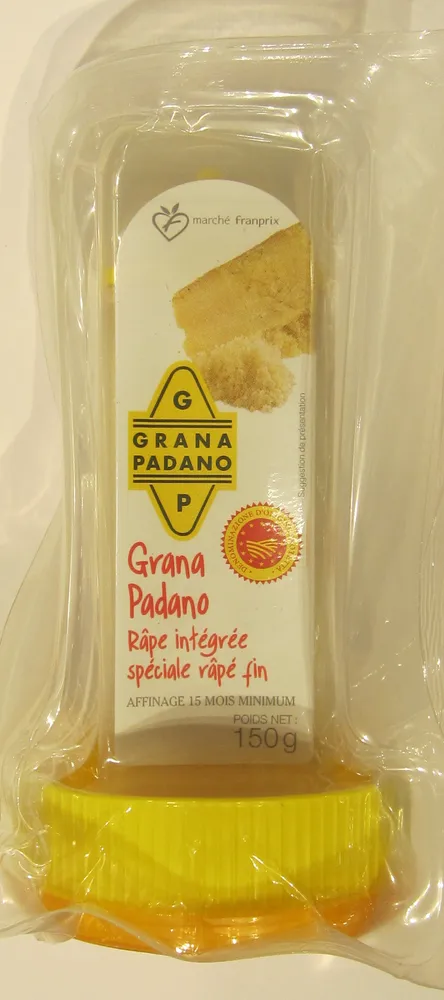 Grana Padano (râpe intégrée spéciale râpé fin)