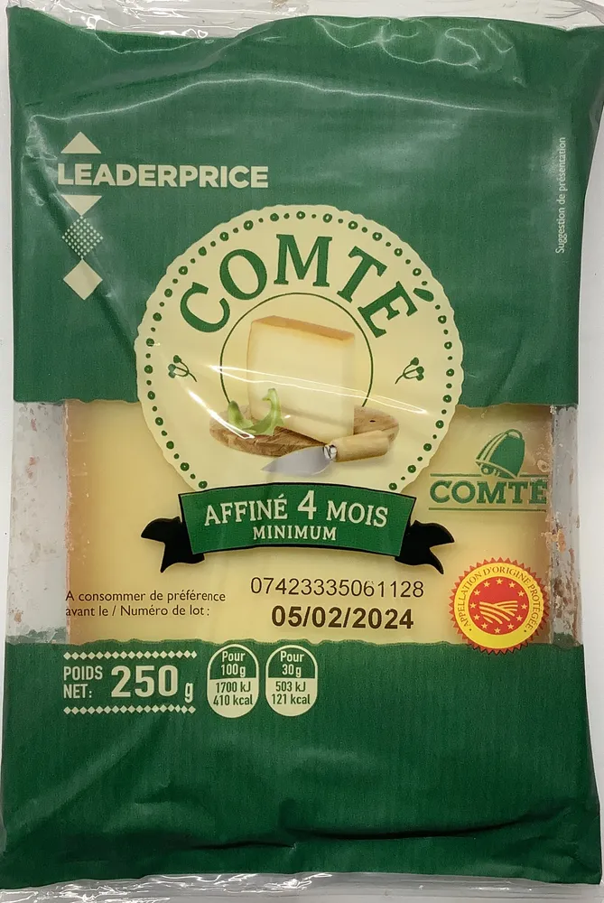 Comté, 4 mois