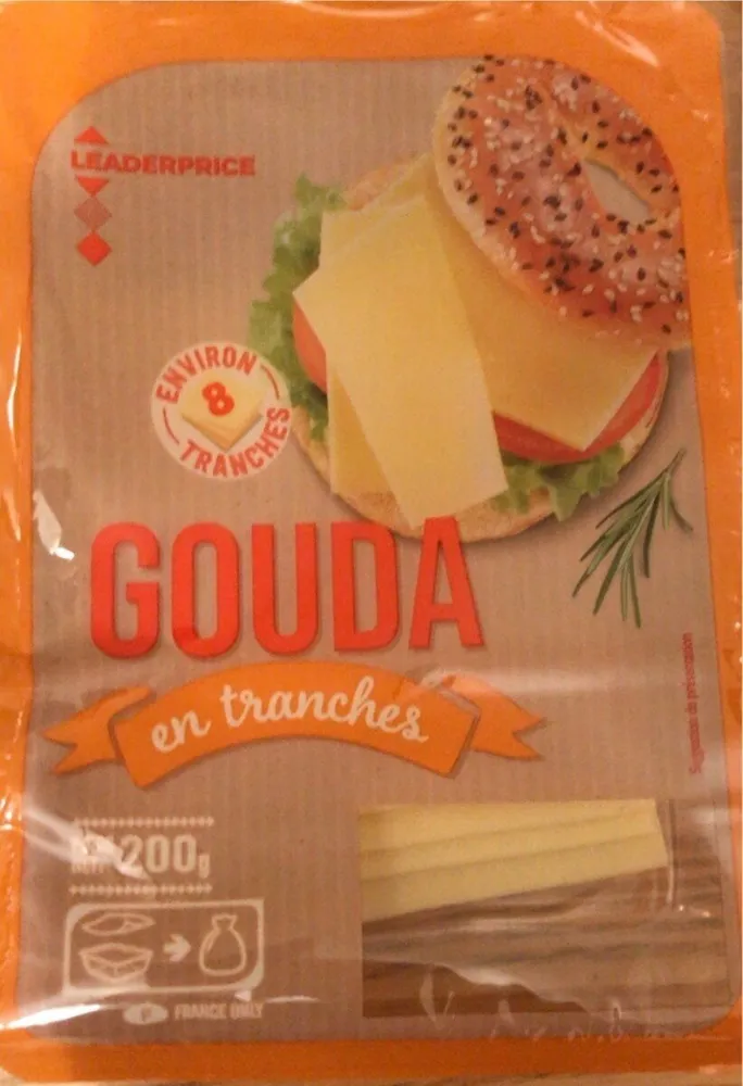 Gouda en tranches