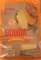 Gouda en tranches