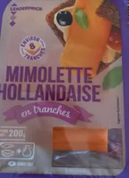 Mimolette hollandaise en tranches