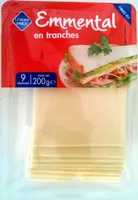 Emmental (28,5% MG) x 9 tranches  - 200 g - Leader Price