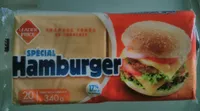 Fromage fondu en tranches Spécial hamburger