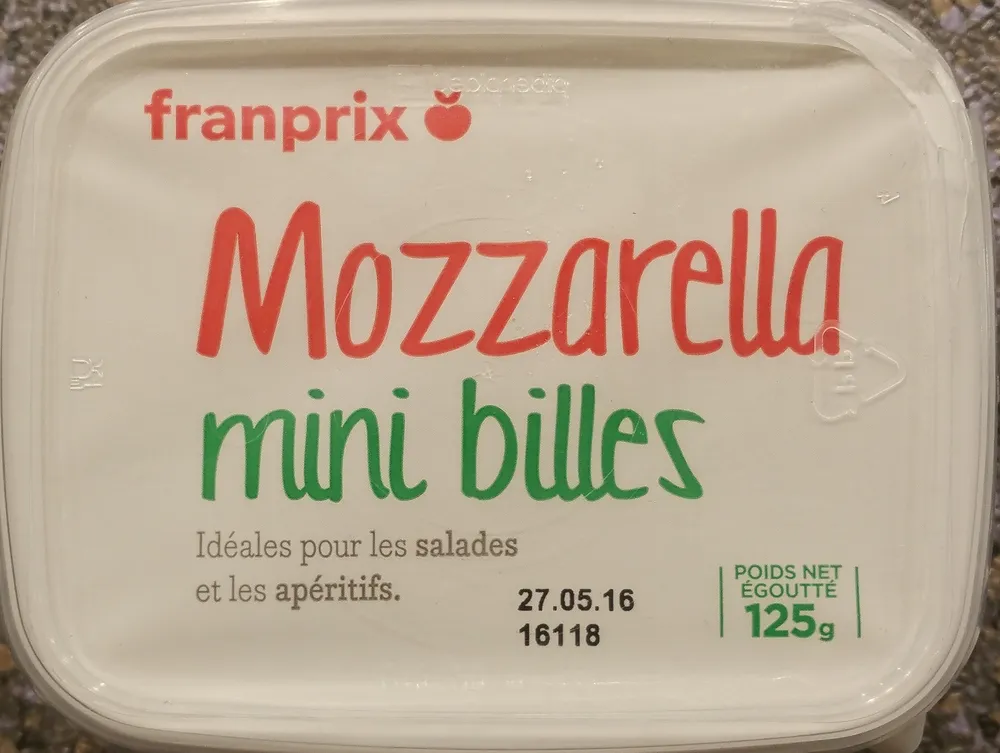 Mozzarella mini billes