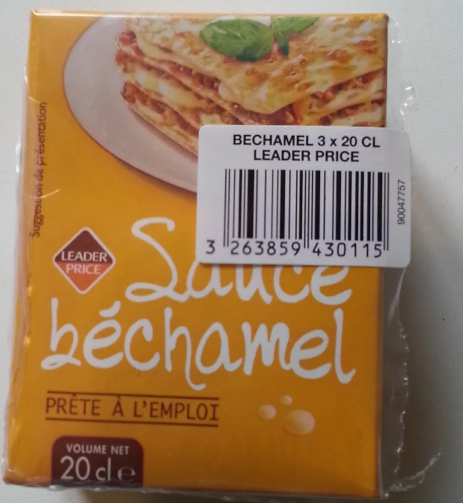 Sauce béchamel
