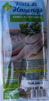 Filets de harengs fumés au naturel