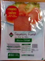 Saumon fumé au bois de hêtre élevé en Ecosse