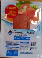 Saumon fumé au bois de hêtre élevé en Norvège
