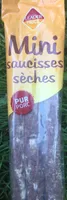 Mini saucisses sèches pur porc