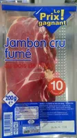 Jambon cru fumé au bois de hêtre (10 tranches)