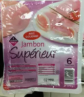 Jambon supérieur avec couenne