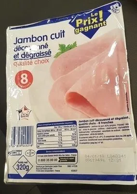 Jambon Cuit découenné et dégraissé