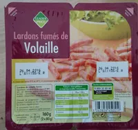 Lardon fumés de volaille