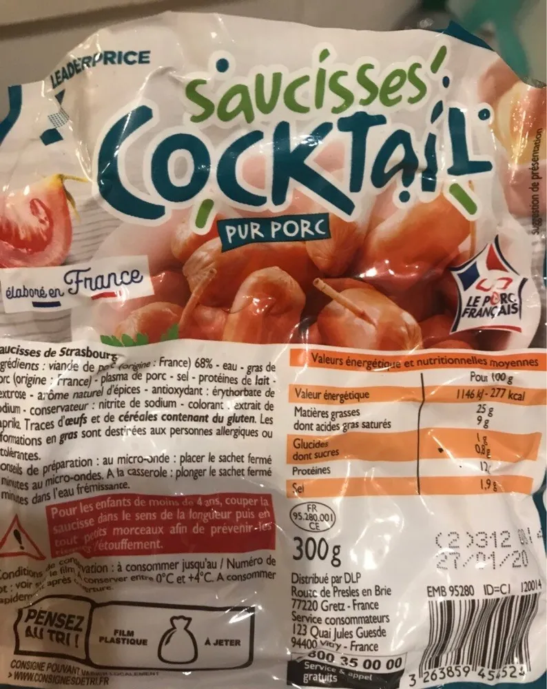 Saucisses Cocktail