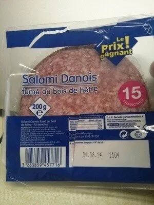 Salami Danois fumé au bois de hêtre