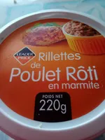 Rillettes de poulet rôti en marmite