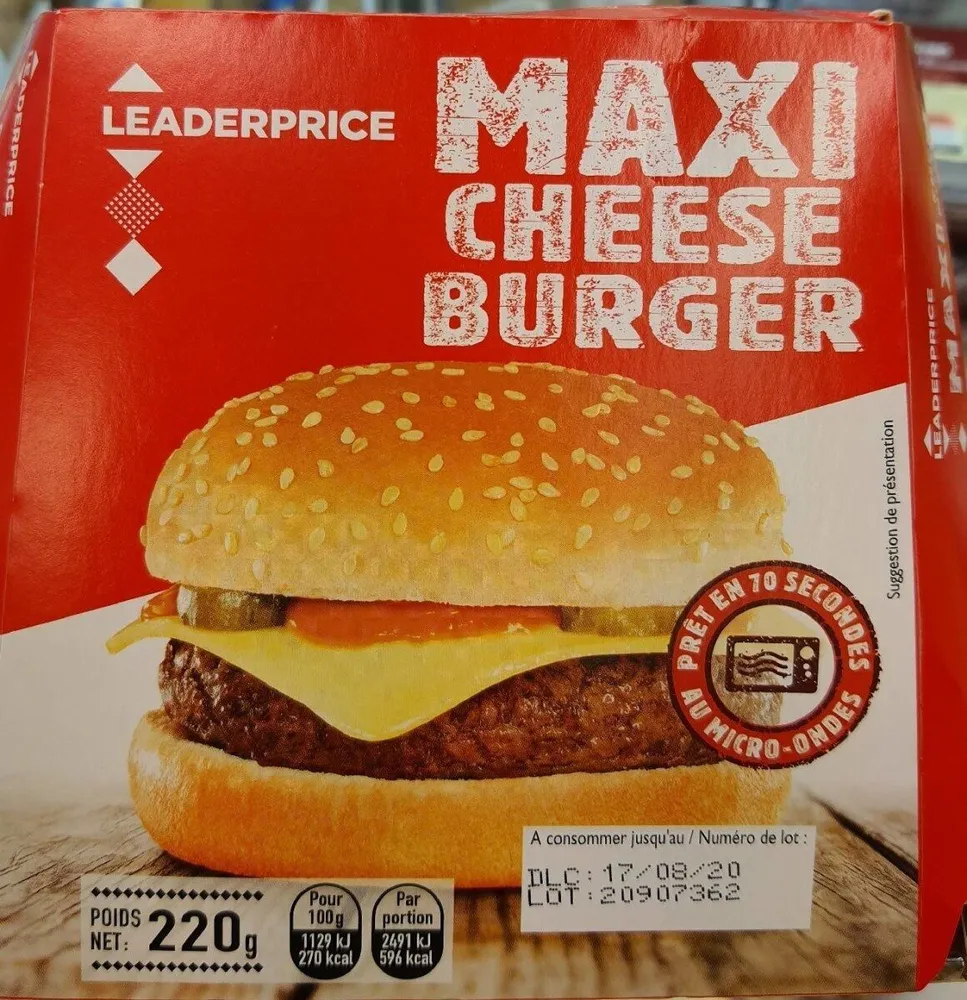 Maxi cesse burger