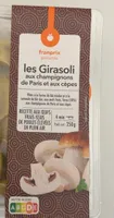 Les Girasoli aux champignons de Paris et aux cèpes