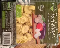 Tortellini aubergine, tomate, mozarella
