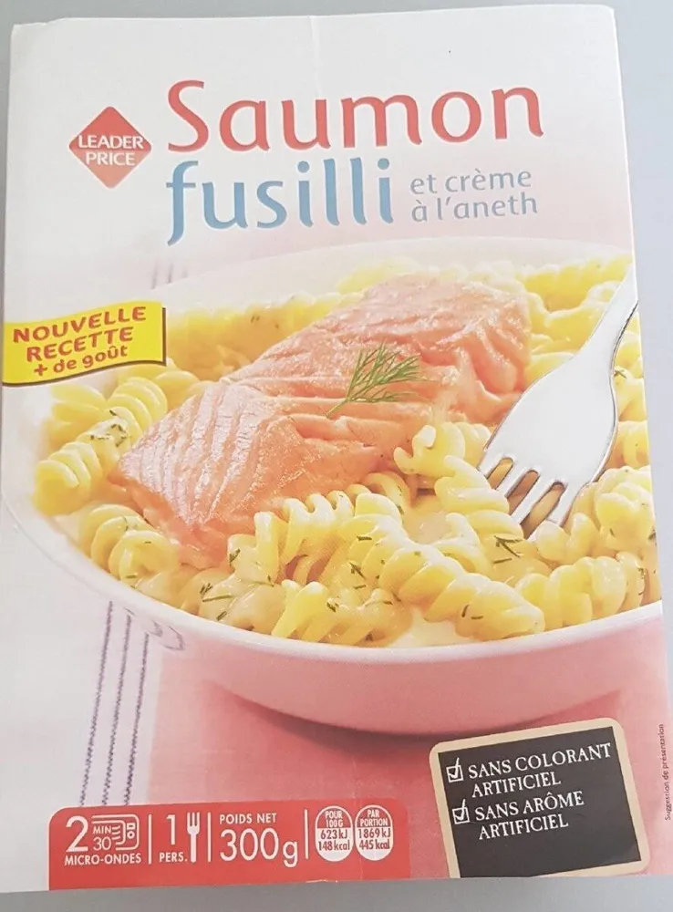 Fusilli au saumon