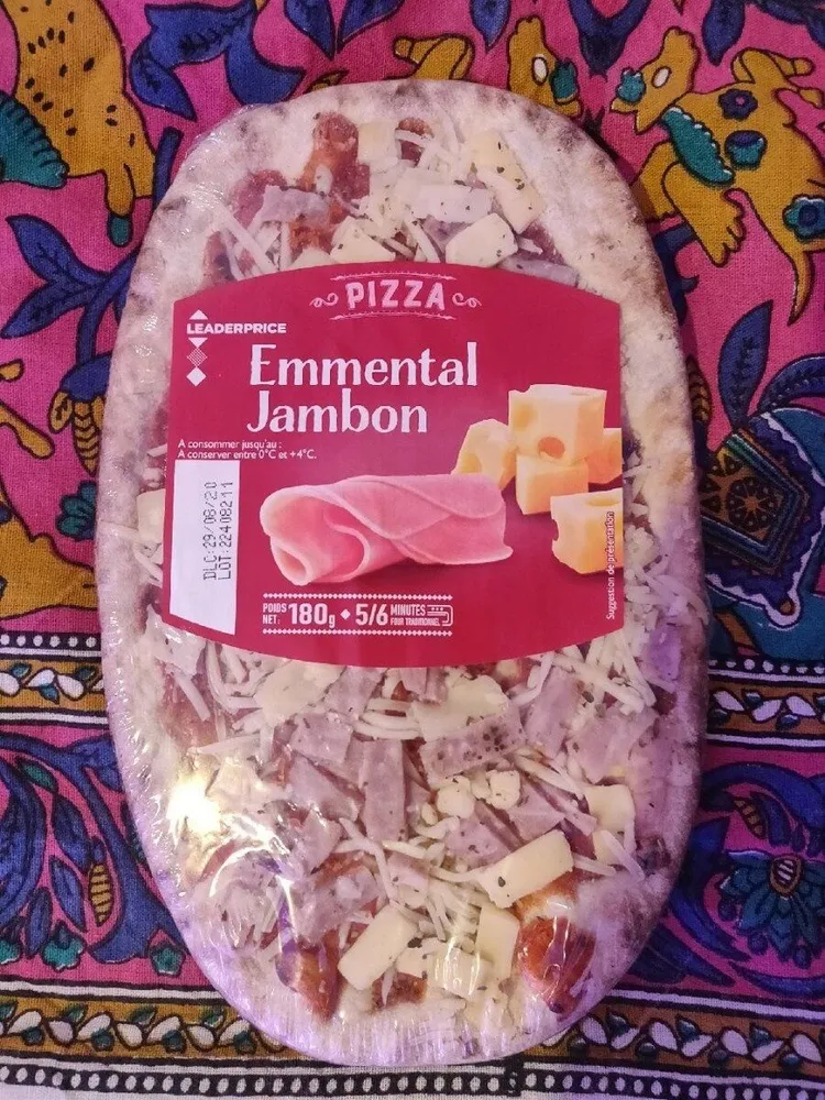 Pizza Emmental Jambon