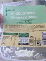 Concombres au fromage blanc