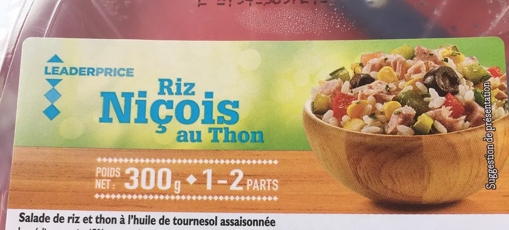 Riz nicois au thon