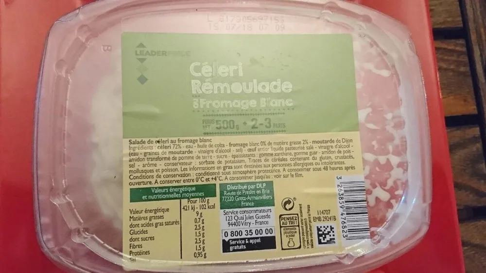 Céleri rémoulade au fromage blanc
