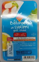 Bâtonnets de Surimi goût crabe